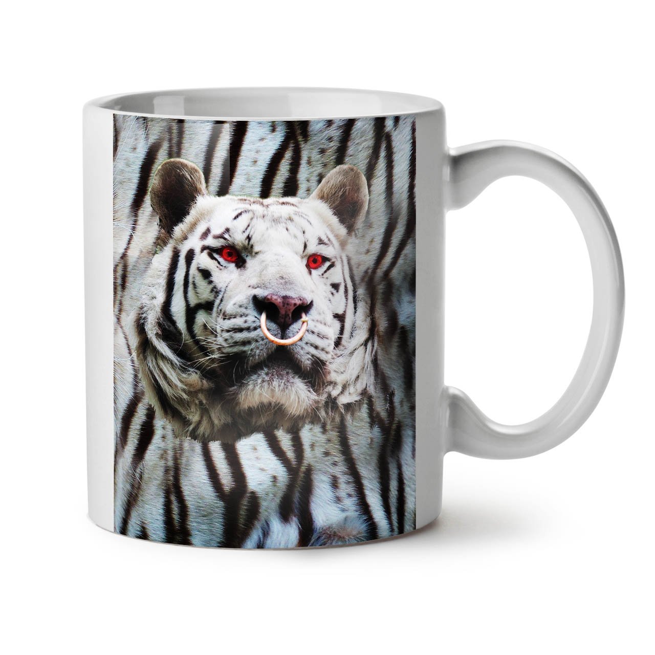 Regalo personalizzato - tigre seduta tazza, motivo