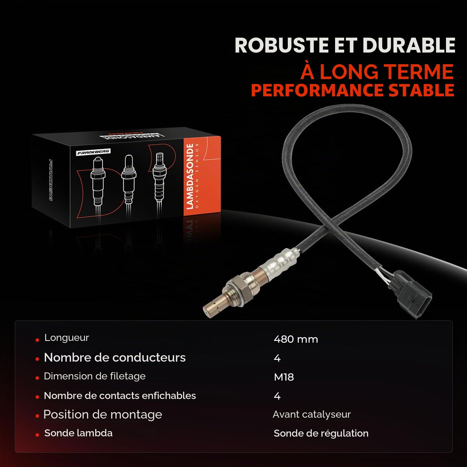 Sonde lambda avant ou après Catalyseur pour Logan LS Logan KS US S.a.n.d.e.r.o 2006-2020 820063220 | Compatible avec: Thalia I LB_, Logan MCV KS_, Logan MCV KS, K.a.n.g.o.o KC0/1_, Clio Grandtour KR0/1_, Logan MCV II