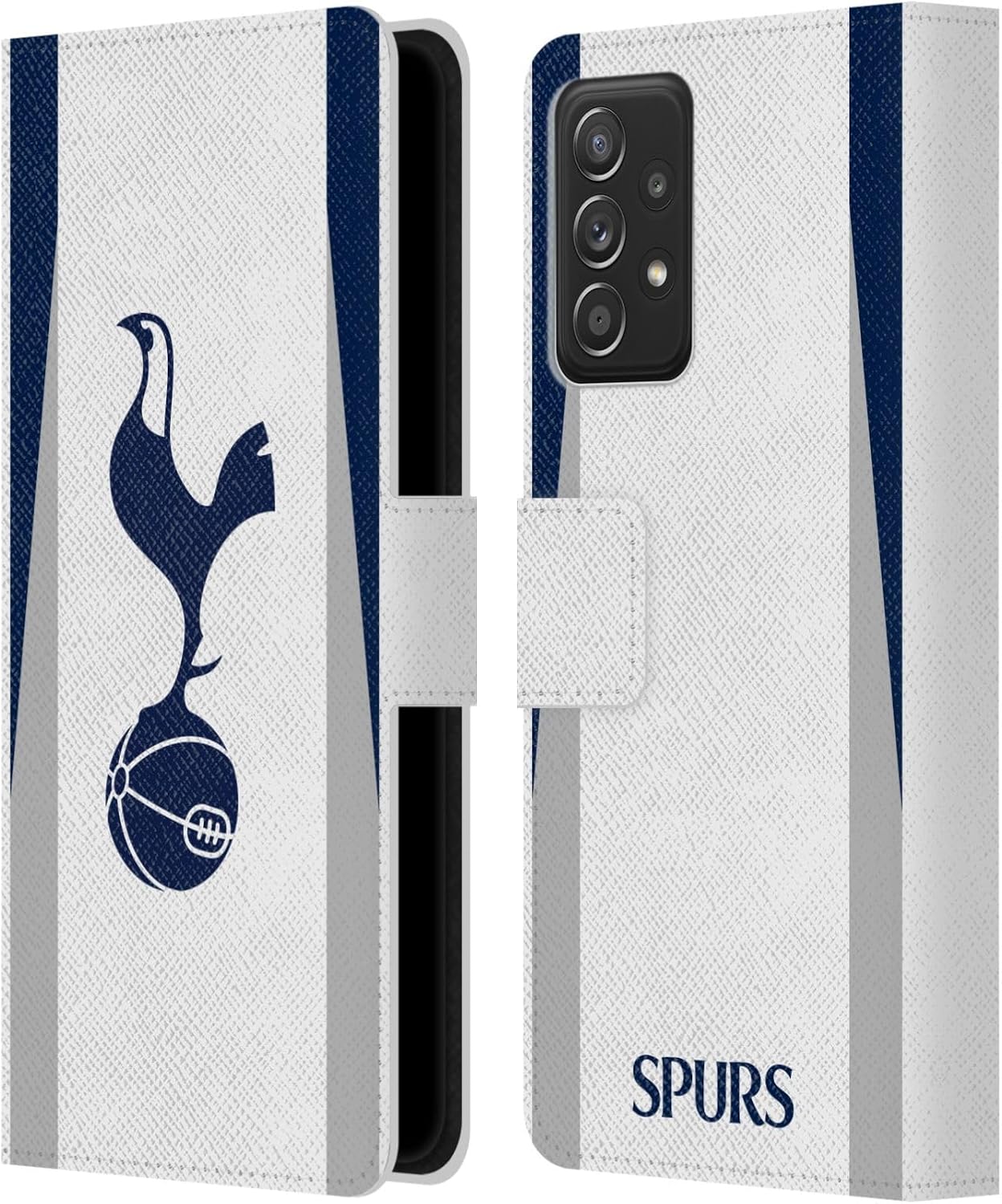 Head Case Designs Officially Licensed Tottenham Hotspur F.C. Home 2025/26 Badge Kit Leather Wallet Case Compatible with Galaxy A52 / A52s / 5G (2021)