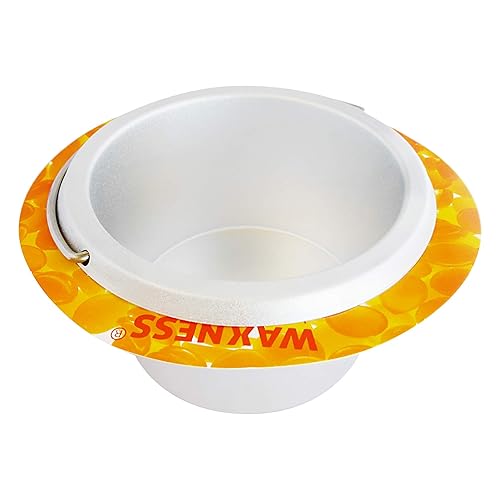 Miniatura 5 de Paquete de 50 collares de protección de cera Waxness, color amarillo, se adapta a la mayoría de marcas de lata de 14 onzas