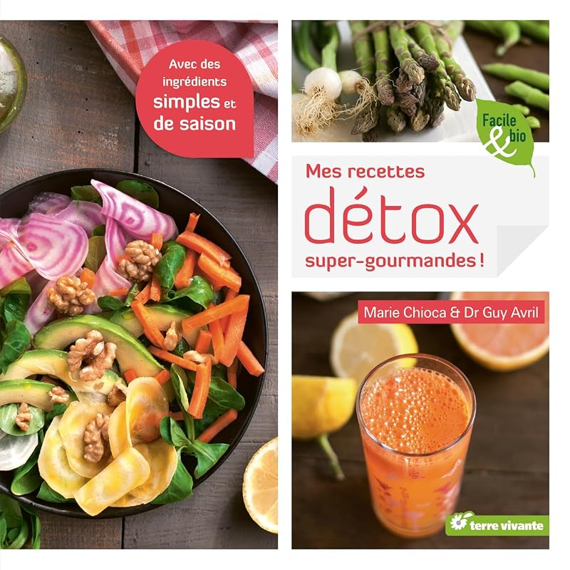 Plongez dans l'univers gourmand et sain de Marie Chioca avec "Mes recettes détox super gourmandes". Ce livre vous offre