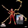 Spider-Man Marvel Legends Series Magic: The Gathering Mary Jane Watson (Iron Spider), 15.5 cm Action Figure and Custom Foil Collection Card Game Trading Card