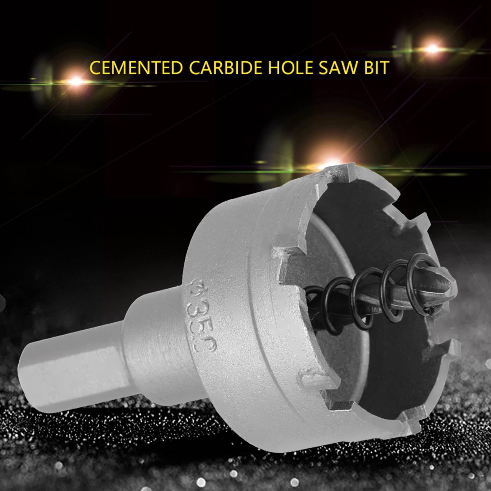 Hole Saw Bit,Cemented Carbide Hole Saw Kit for Metalworking