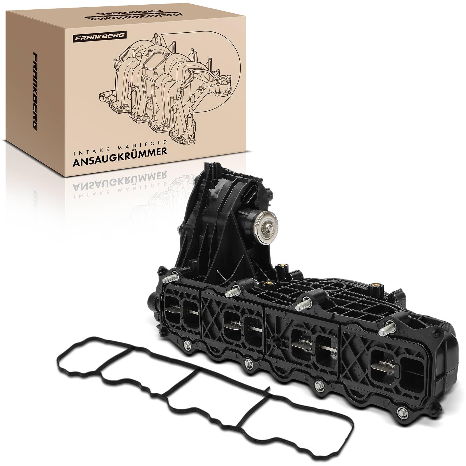 Frankberg Système d'admission, collecteur d'admission, volet d'air Actia | Compatible avec: Classe S V222 W222 X222, GLC X253, Sprinter 35-T Boîte B906, Classe M W166, Autobus Sprinter 35-T B907