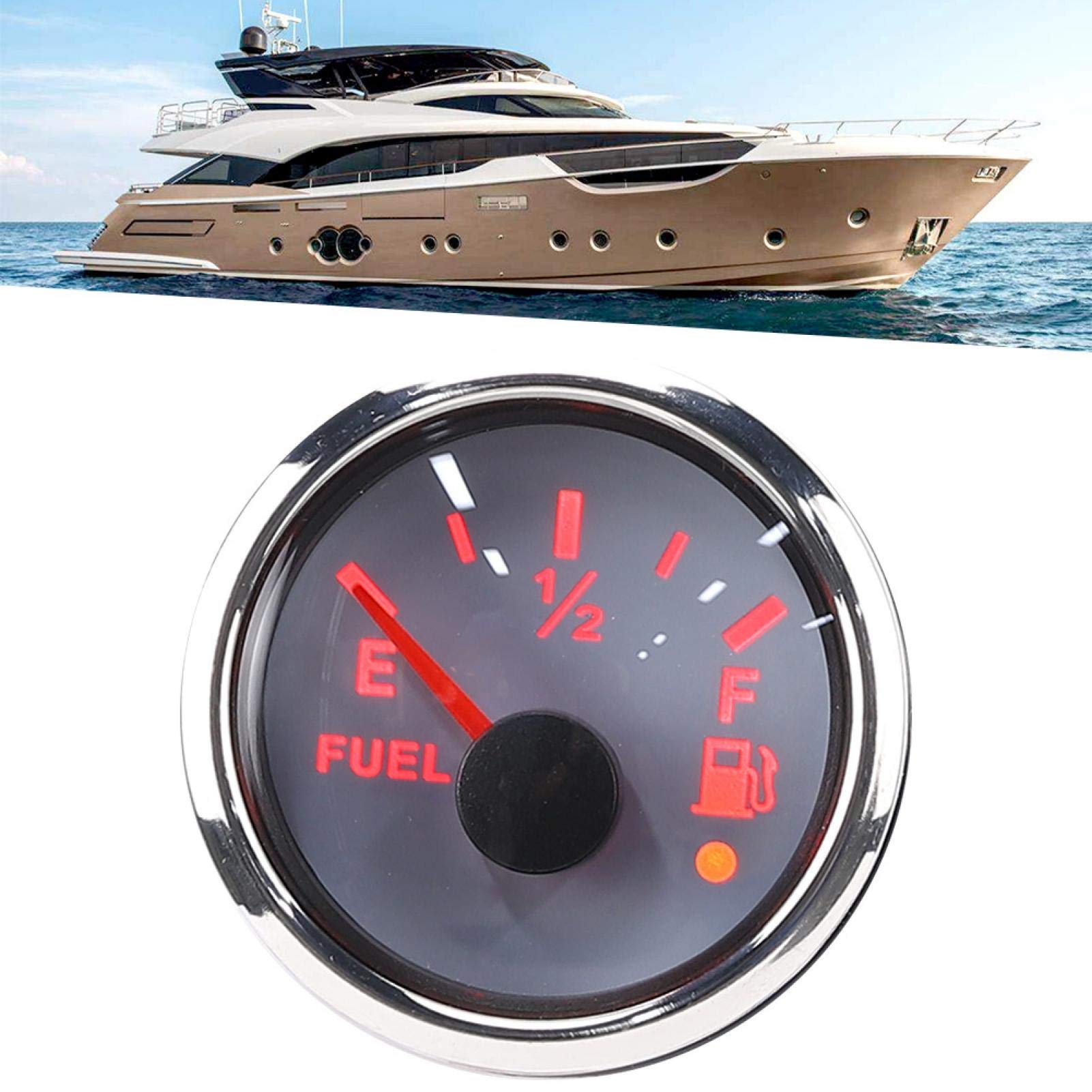 Indicatore Livello Carburante Digitale 2 Pollici - Per Auto E Barche, Allarme LED - Foto 11