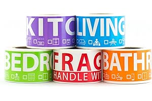 Smart Move Tape: Organize Your Move with Color-Coded Labels