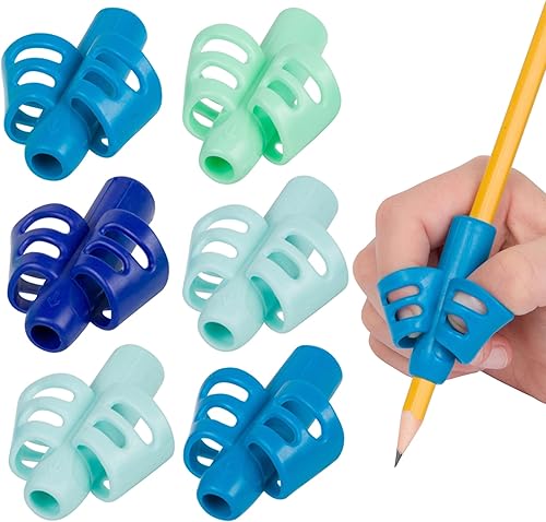 Miniatura 8 de Pencil Grip The Classics DUO Grip - Ayuda de escritura ergonómica, para usuarios diestros o zurdos, colores surtidos, paquete de 12 (TPG-17212)
