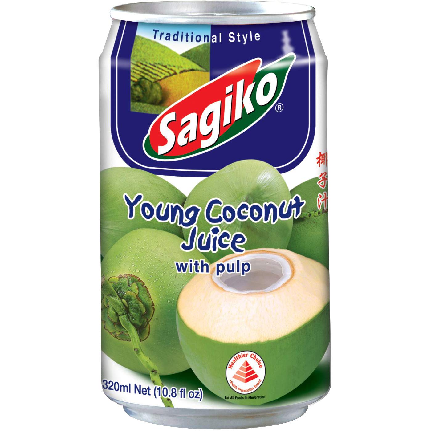 SAGIKO - Kokosgetränk, 24er pack (24 X 320 ML)