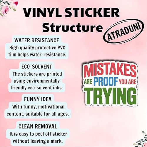 Miniatura 3 de (3 unidades) Calcomanías de vinilo impermeables para Kindle botella de agua, parachoques, casco duro, teléfono, laptop, tamaño 2.5 x 3 pulgadas