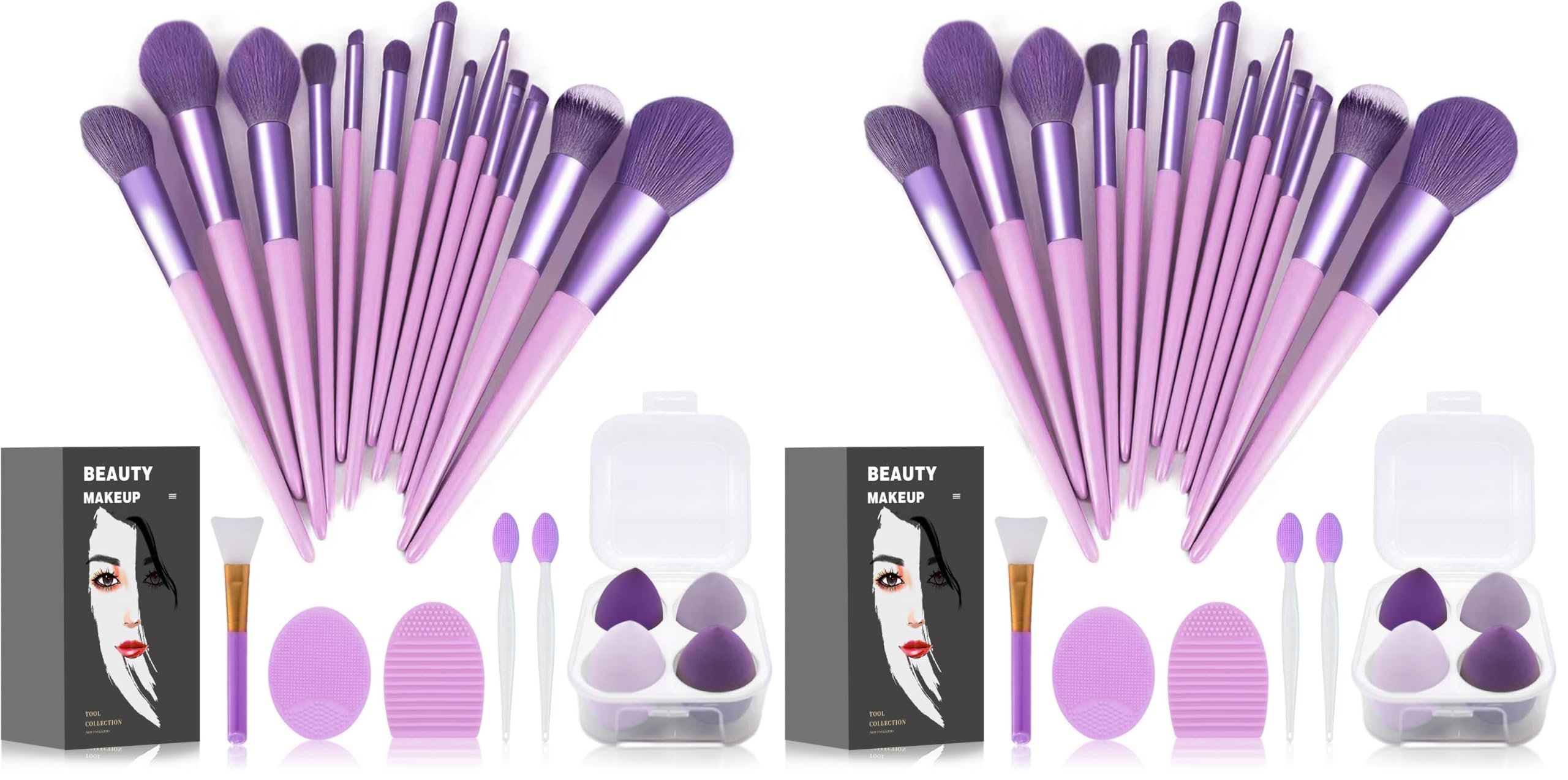 Koccido Makeup Brush Set - 22 Piece Kit -8