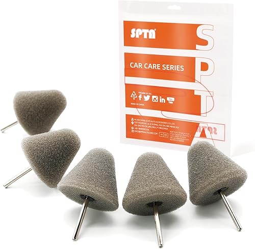 Vista 14 de Mini Almohadillas de Pulido, 30 Piezas Mini Bolas de Pulido de Detalle, Uso en Herramientas Rotativas, Taladro Eléctrico Inalámbrico, Herramienta 30