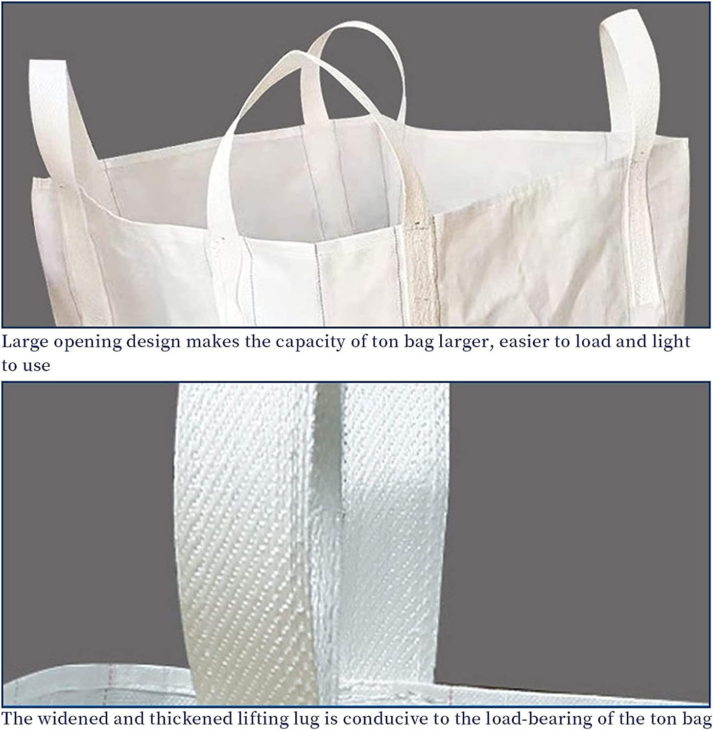 最新作 Ziruigong ヘビーデューティビンバッグ Fibcバルクバッグ 強いハンドルの頑丈な産業廃棄物貯蔵袋 ビルダーのための1トンジャンボバッグ Rachelbaptista Com Br 最新作 Ziruigong ヘビーデューティビンバッグ Fibcバルクバッグ 強いハンドルの頑丈な産業廃棄物貯蔵袋 ビルダーのための1トンジャンボバッグ Rachelbaptista Com Br