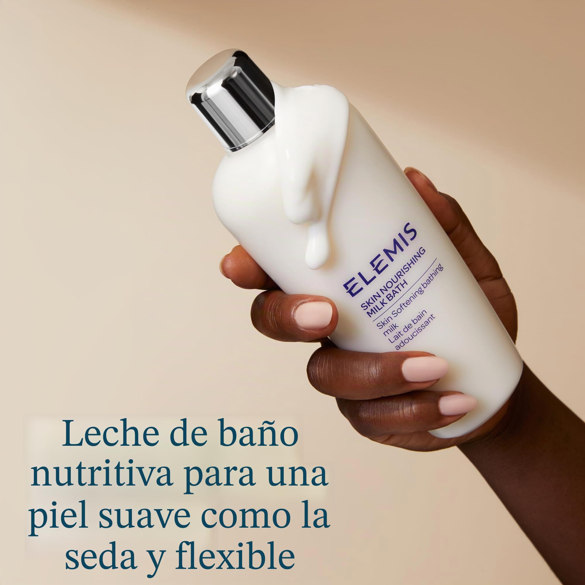 Elemis Muscle Ease – Súper remojo para músculos doloridos y baño de leche nutritivo para la piel, terapia de baño relajante para músculos cansados, fórmula calmante