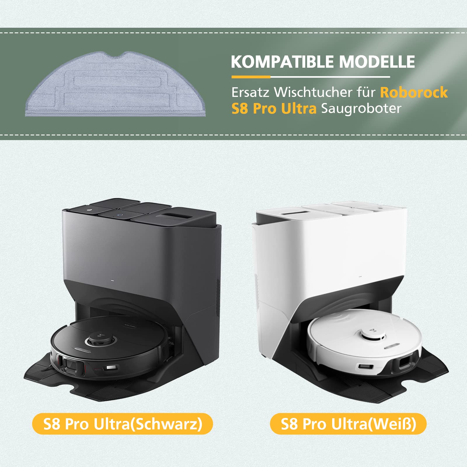 Roboter Staubsauger Ersatzteile Set - Seitenbürste, HEPA Filter & Schwammfilter Für LG