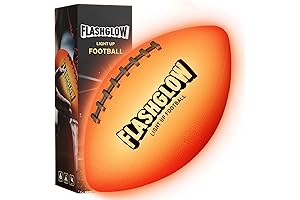 Light Up Football for Boys Cool Glow in The Dark Toys