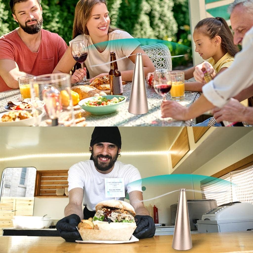 3 PCS Fly Fan for Table Picnic Fly Fan Outdoor Food Fans for Indoor Outside Meal Table Fly Fan for Restaurant,Home Party