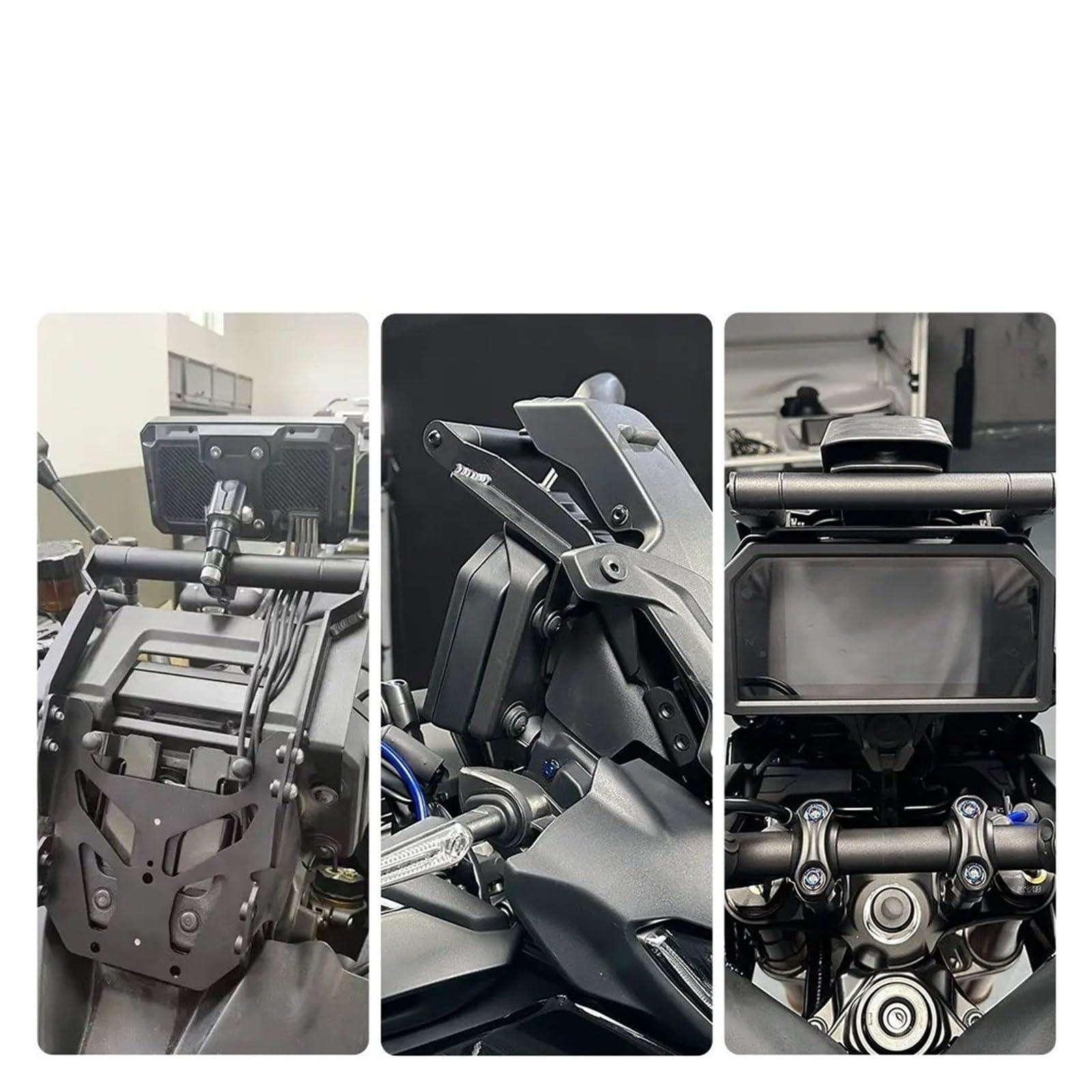Supporto per Bicicletta Per Tracer 9 GT+ 9GT Plus 2023-2024 Supporto Per Barra Di Estensione Per Cellulare GPS Per Navigazione 9GT+