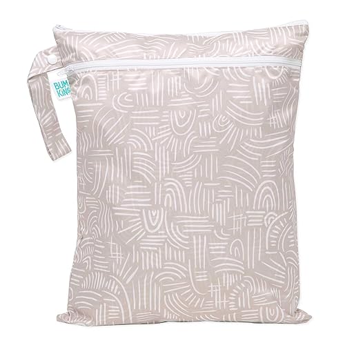 Miniatura 20 de Bumkins Bolsa impermeable para bebé, viaje, traje de baño, pañales de tela, piezas de bomba, piscina, playa, ropa de gimnasio, artículos de tocador,