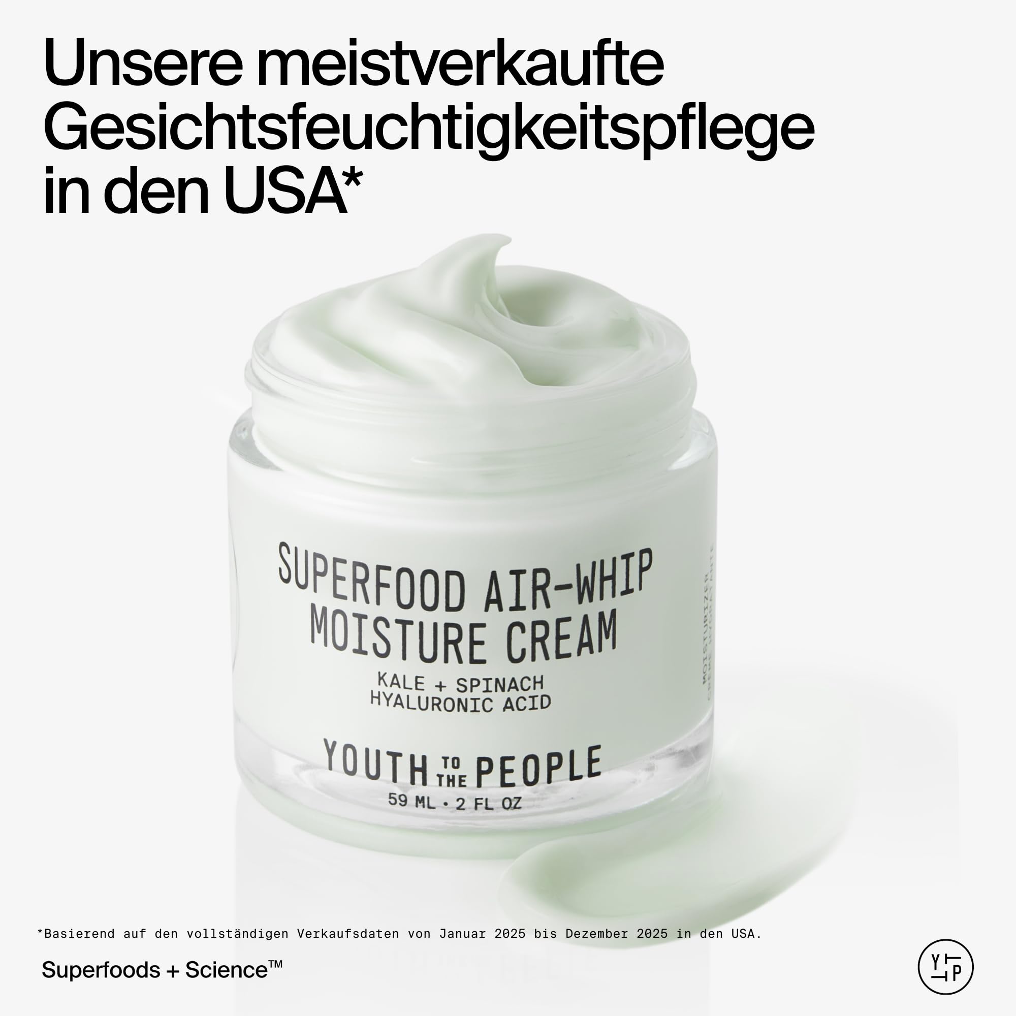 Youth To The People Air-Whip Creme, leichtes Feuchtigkeitsgel, 59ml