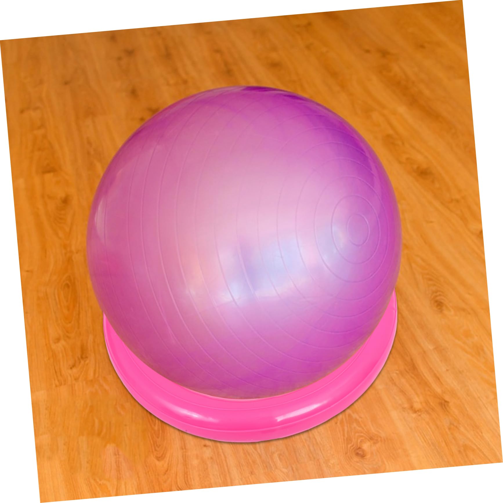 KOMBIUDA Base per Palla da Yoga Anello Fisso Supporto per Palla da Stabilità Base per Palla da Ginnastica Supporto per Palla da Stabilità Base per Palla da Ginnastica Base per Palla