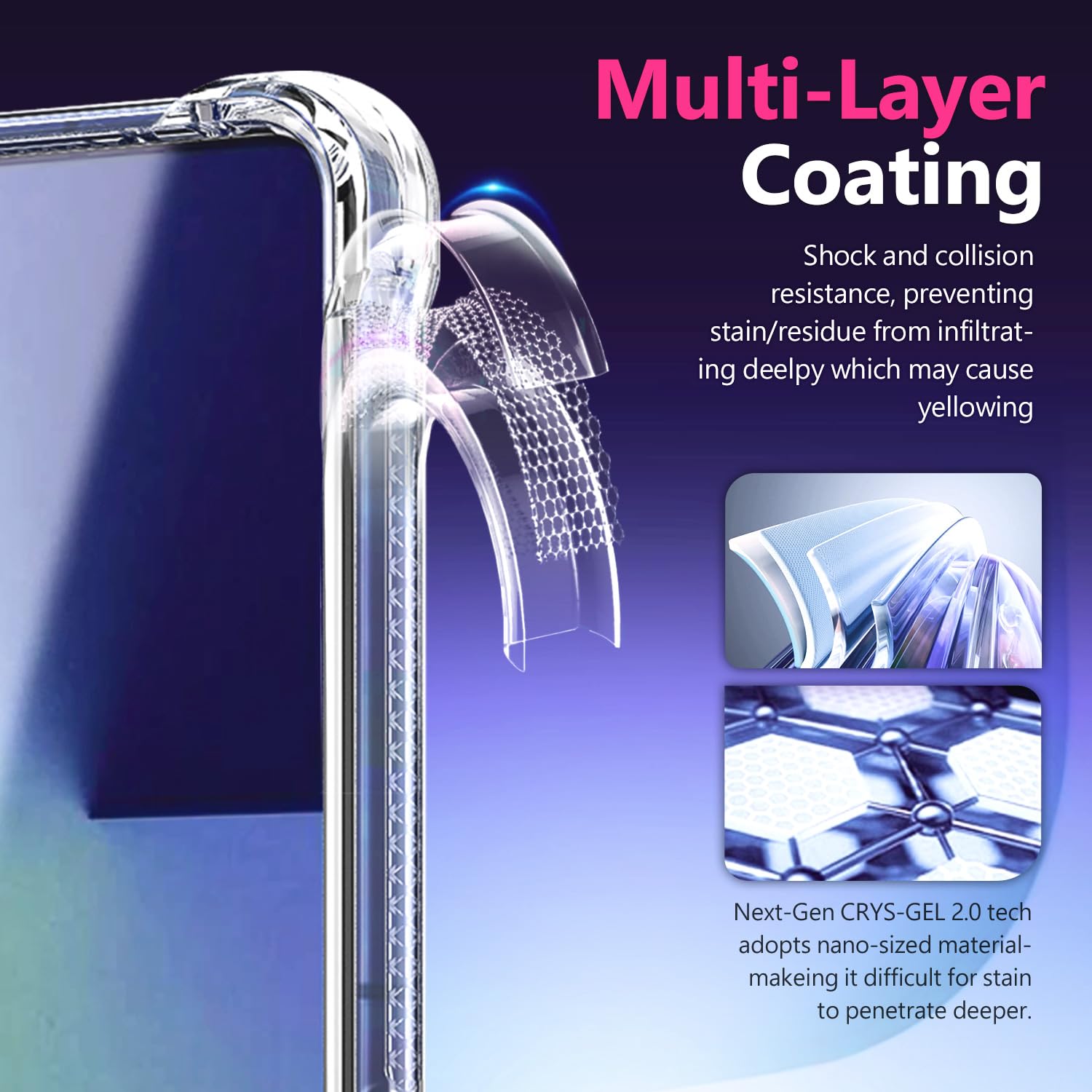 NGB - Custodia per Galaxy Z Flip 8, con cristalli liquidi glitterati | Compatibile con Samsung Galaxy Z Flip 8, pellicola salvaschermo in vetro temperato e cinturino da polso inclusi