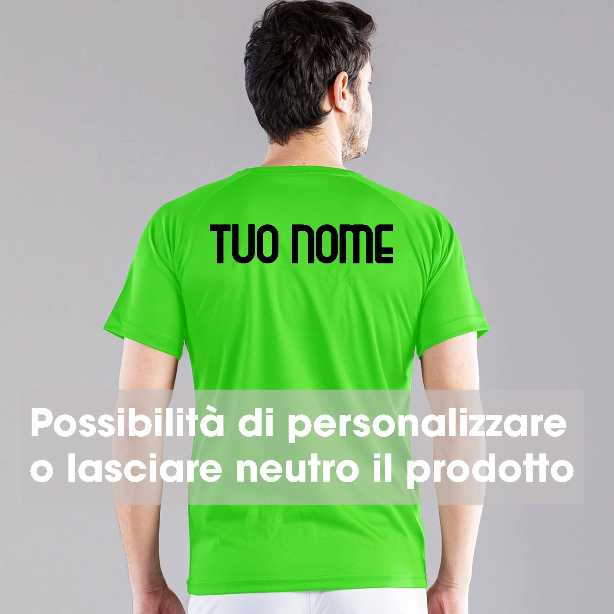 Completo Padel Uomo Personalizzabile Traspirante composto da Maglia e Pantaloncini Con Tasche, Abbigliamento Padel Made In Italy