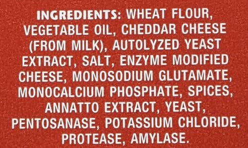 Miniatura 8 de Christie Cheese Nips Cheddar Galletas al horno, 1 caja (7.05 oz)