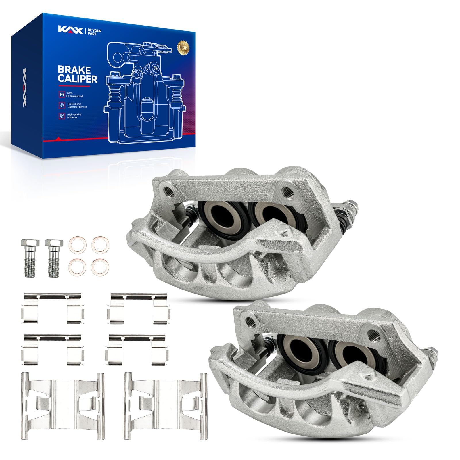 KAX Front Brake Caliper Compatible with Ford F-150 1996-2003