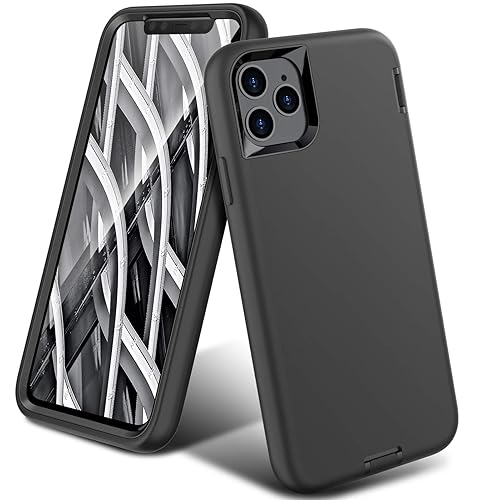 ORIbox - Funda compatible con iPhone 11 Pro, acabado suave al tacto de silicona líquida exterior