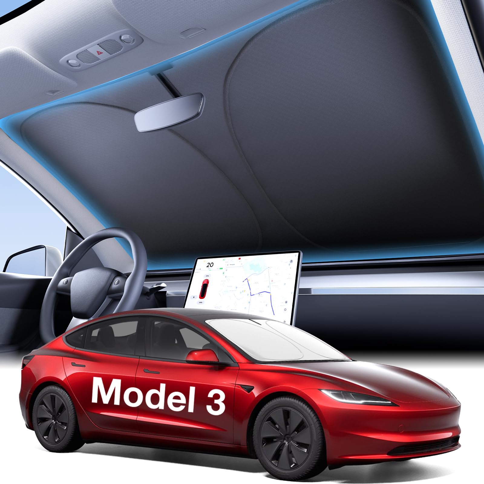 Wigoo Windshield Sunshade
