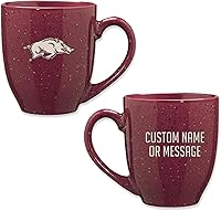 Vista 35 de Rico Industries NCAA UCLA Bruins Royal Blue - Taza de café de cerámica moteada grabada con láser de 16 onzas