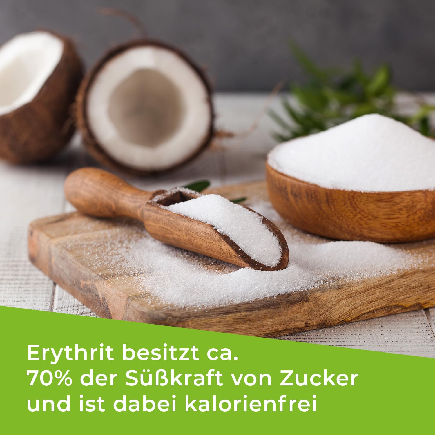 GreatVita Erythrit Eimer 4 kg, Premium Zuckeralternative - kalorienfreies Süßungsmittel ohne Gentechnik | Zahnfreundliche Süßungsmittel ohne Kalorien