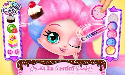 Candylocks Hair Salon - Style Cotton Candy Hair