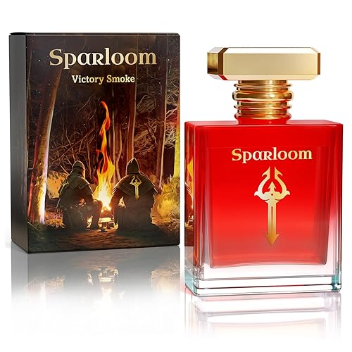 Sparloom Victory Smoke Extrait de Parfum - Colonia acogedora para hombre, vainilla cálida, amaderada y gourmand