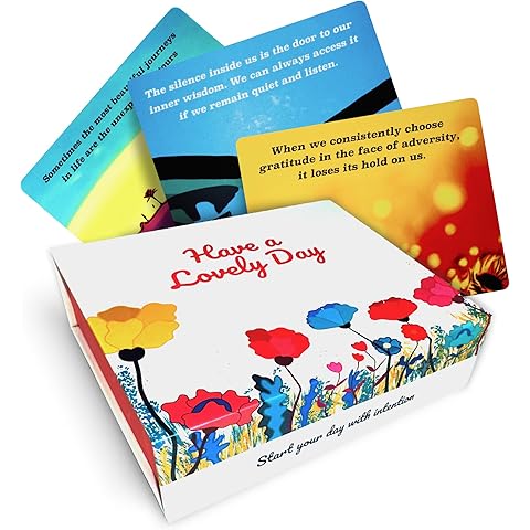 HALD Positive Affirmation Cards with Mindfulness Exercises, Inspirational Tools for Everyone, Motivational Items, Self Care Gifts for Women, Men & the Youth, 60 Transformative Affirmation Cards