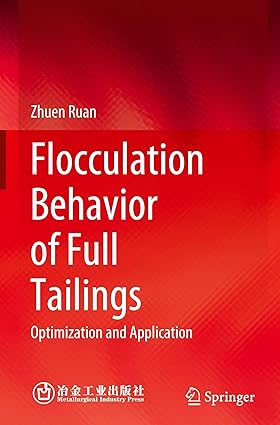 Flocculation Behavior of Full Tailings: Optimization and Application-Wow! eBook