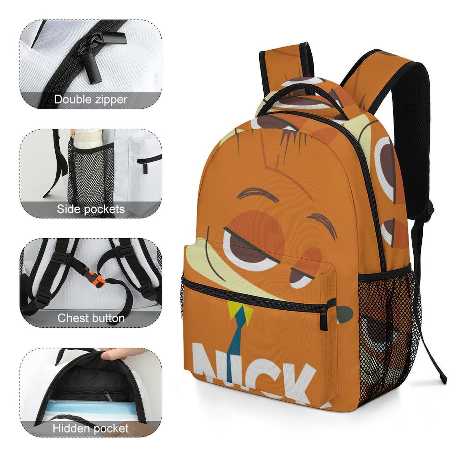 Amazon.co.jp: ズートピア ニック・ワイルド リュック 子供 キッズ