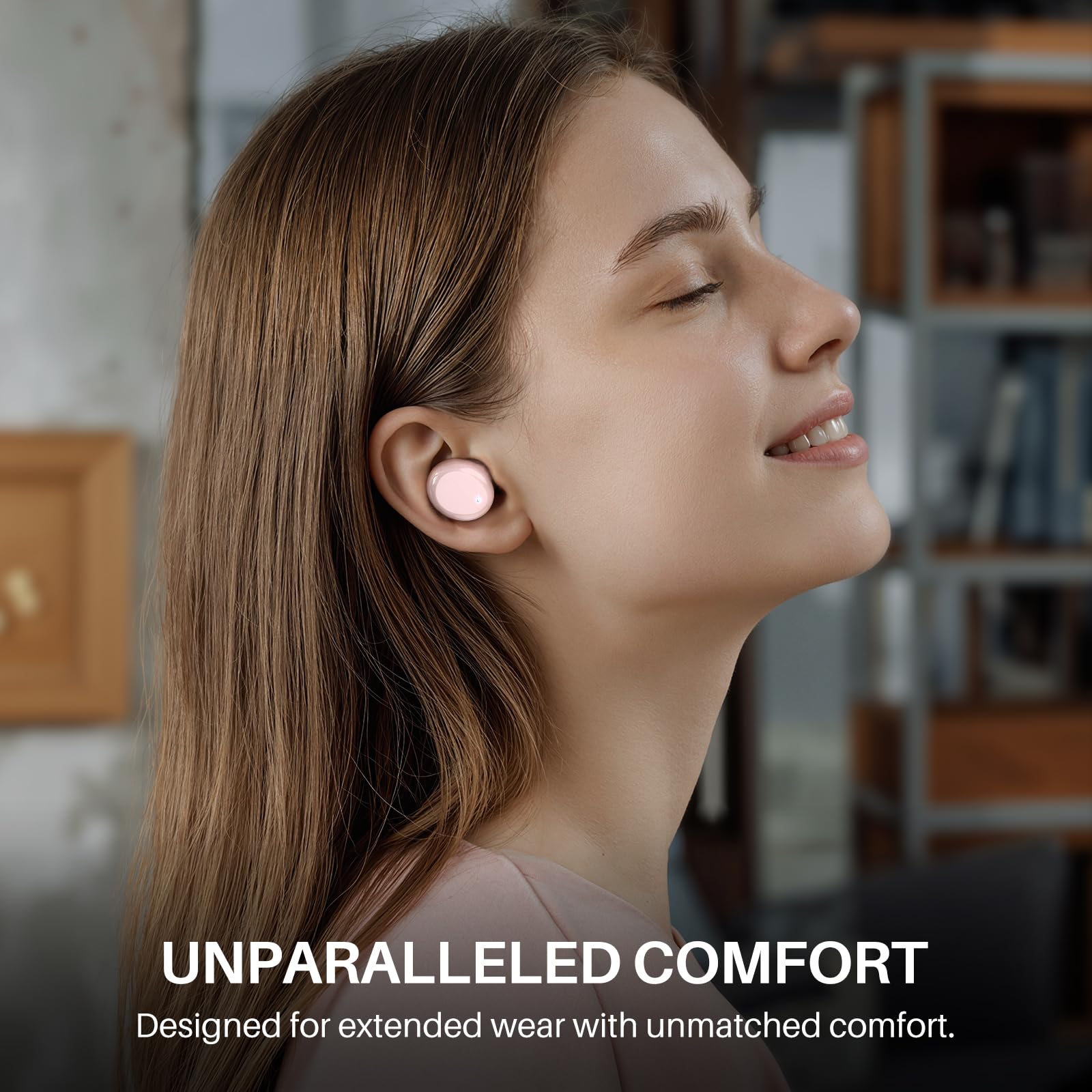 TOZO T6 Wireless Earbuds Bluetooth 5.3 Stereo Sound in Ear Headphones view 2