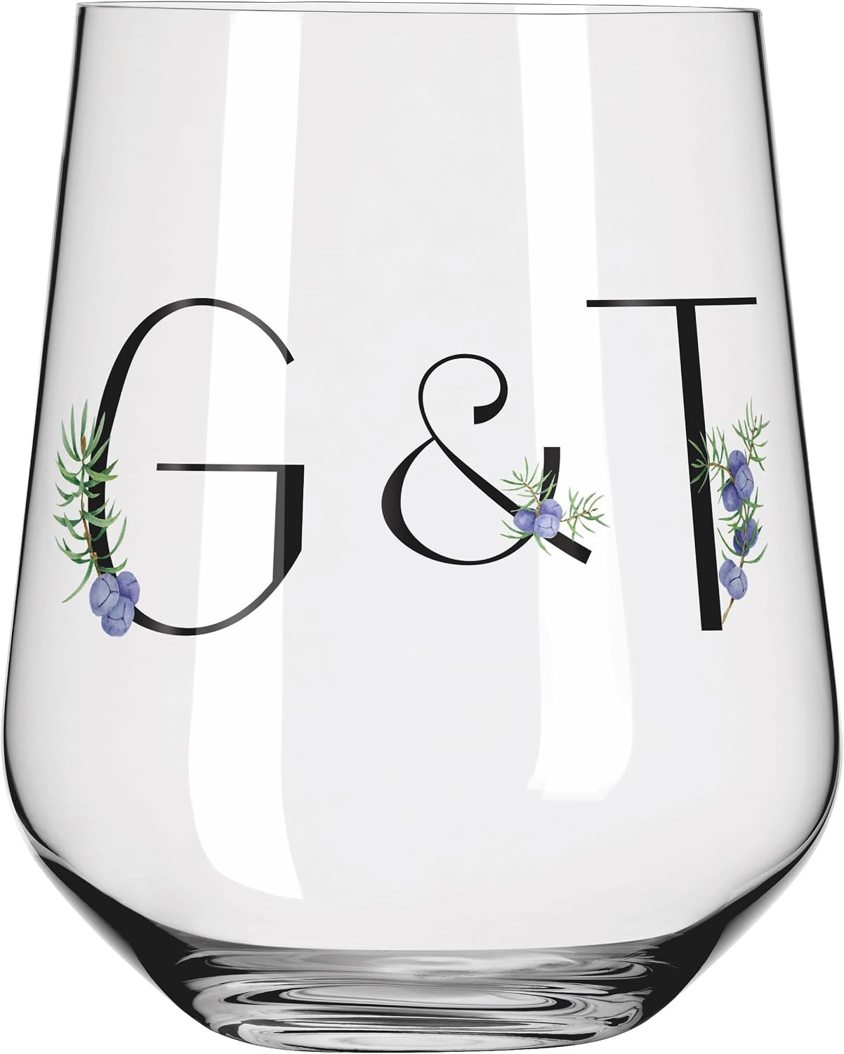 RITZENHOFF 3891903 Gin Glass 700 ml - Botanic Lights Series - G & T Motif - Made in Germany