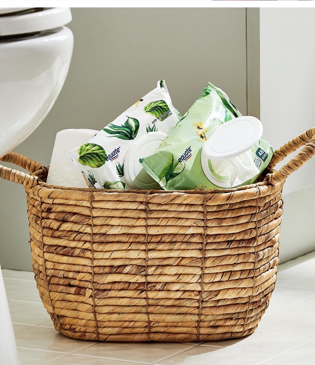 Equate Flushable Wet Wipes with Witch Hazel and Aloe, 96 Count image 2