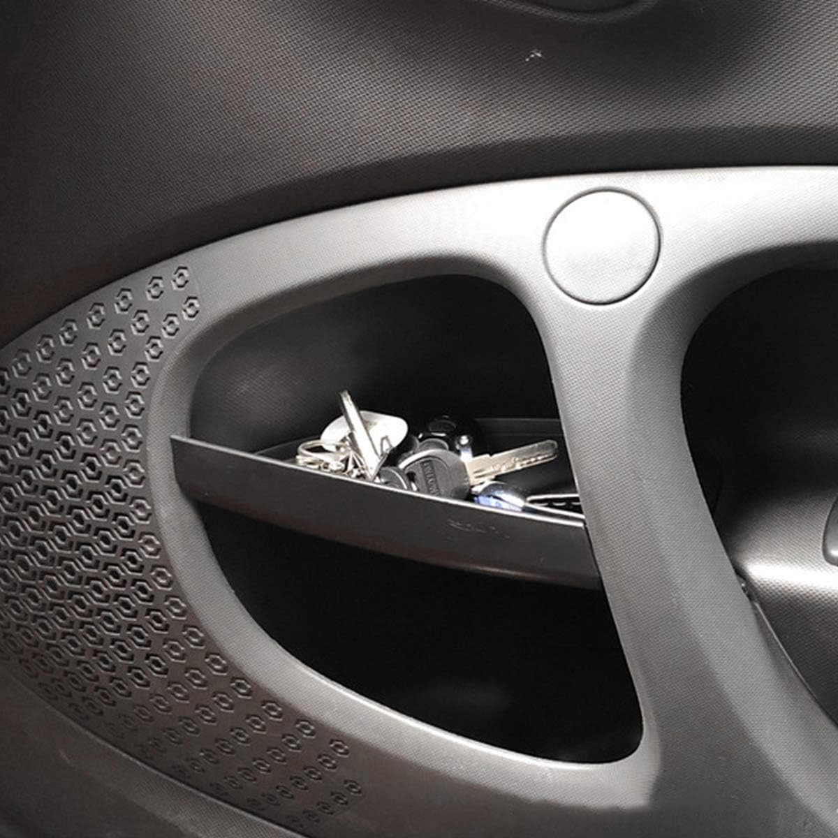 for Benz Smart 453 fortwo 2015-2019 Car Door Handle Storage Box Container Glove Auto Organizer Interior Accessories