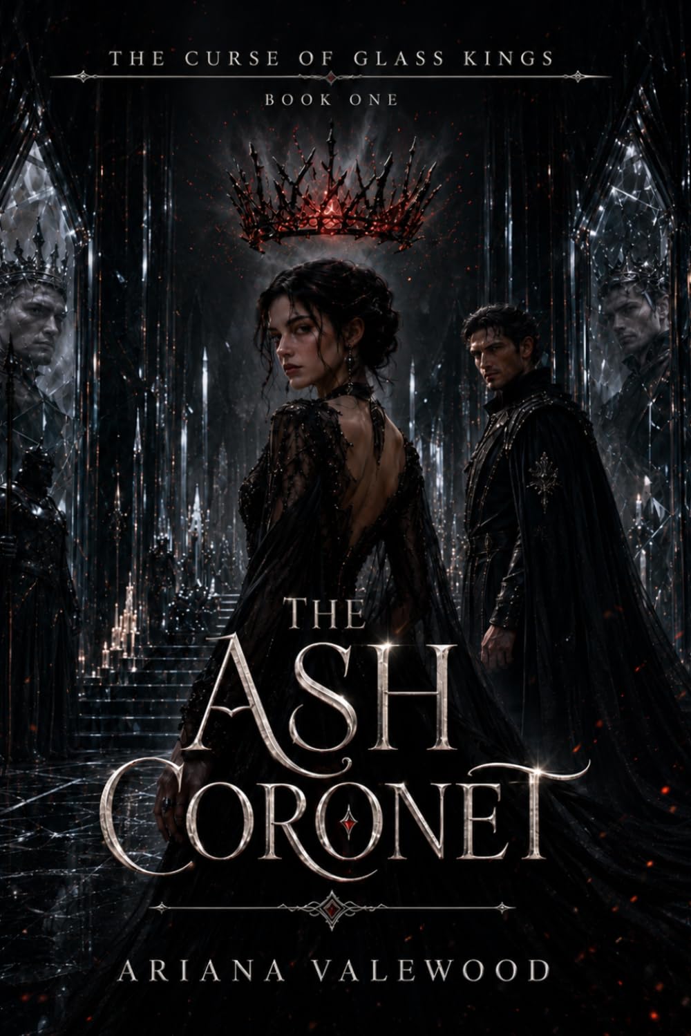 The Ash Coronet: A Dark Royal Romantasy of Cursed Crowns, Forbidden Bonds, and Enemies to Lovers: 1 (The Curse of Glass Kings)
