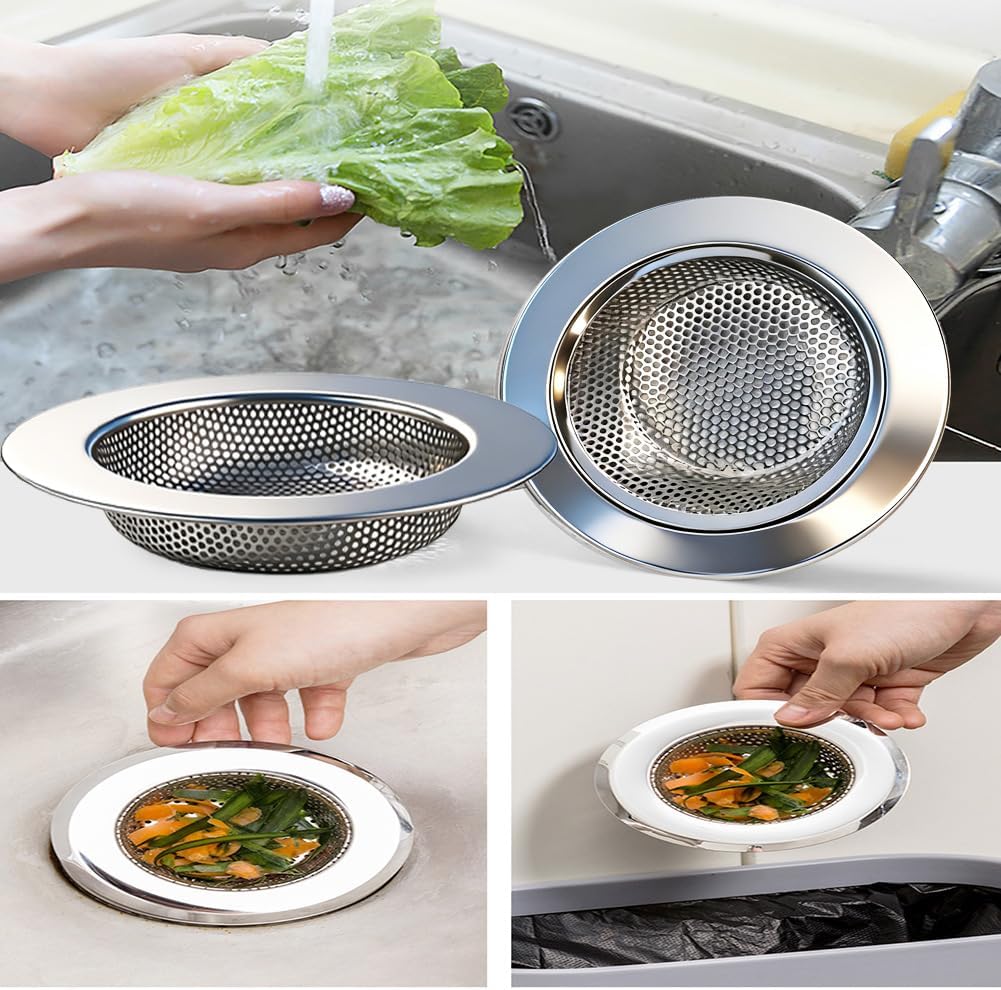 Kitchen Sink Strainers, Sink Drain , Sink Basket Strainer, 4
