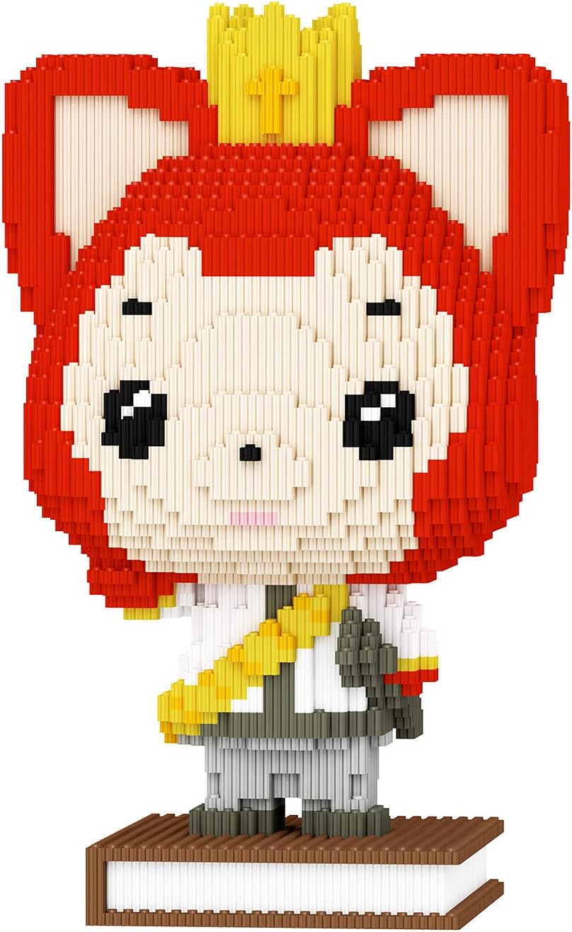Assembled XiNZ Ali Fox L9011 Mini Building Blocks figure