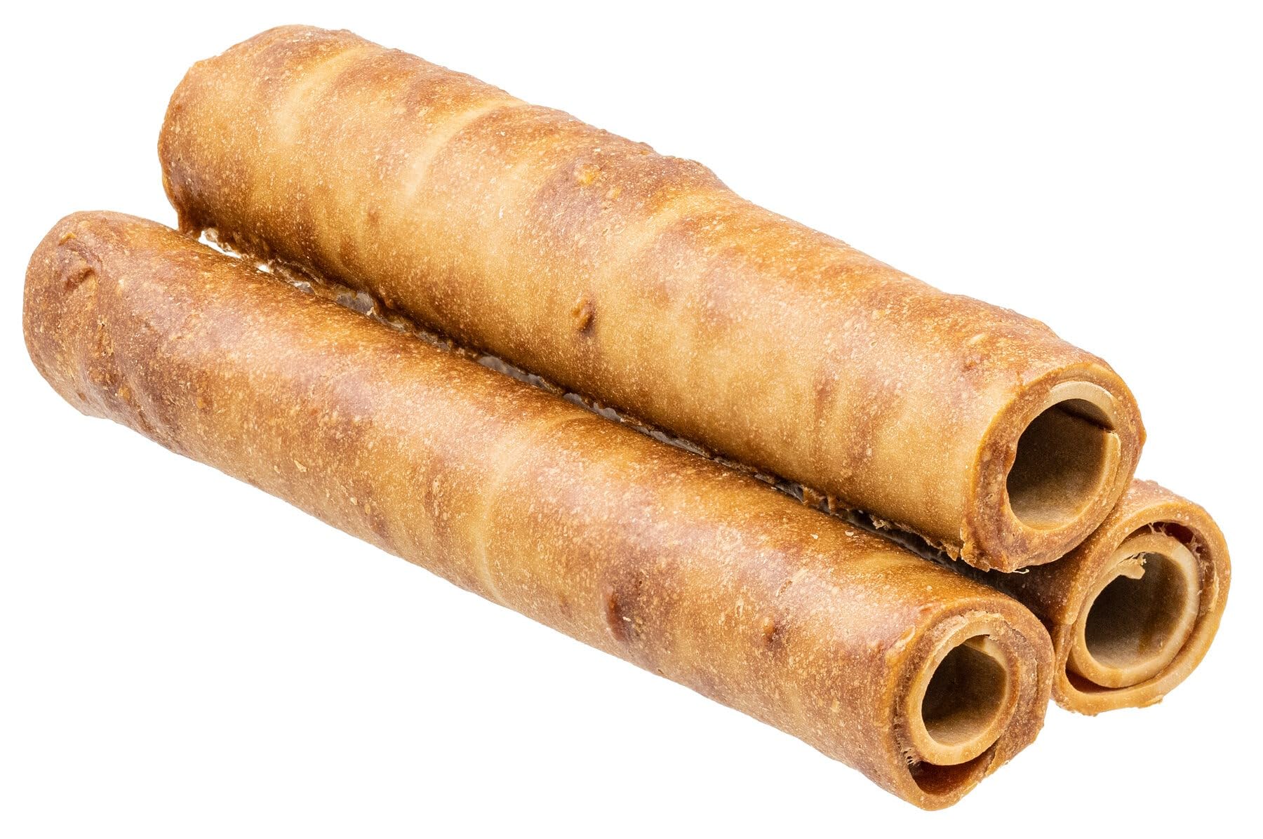 Zero Hide Natural Peanut Butter Dog Chew Rolls Large - Long-Lasting & Healthy Treats - 2.4kg Box (Approx. 22 Pieces)