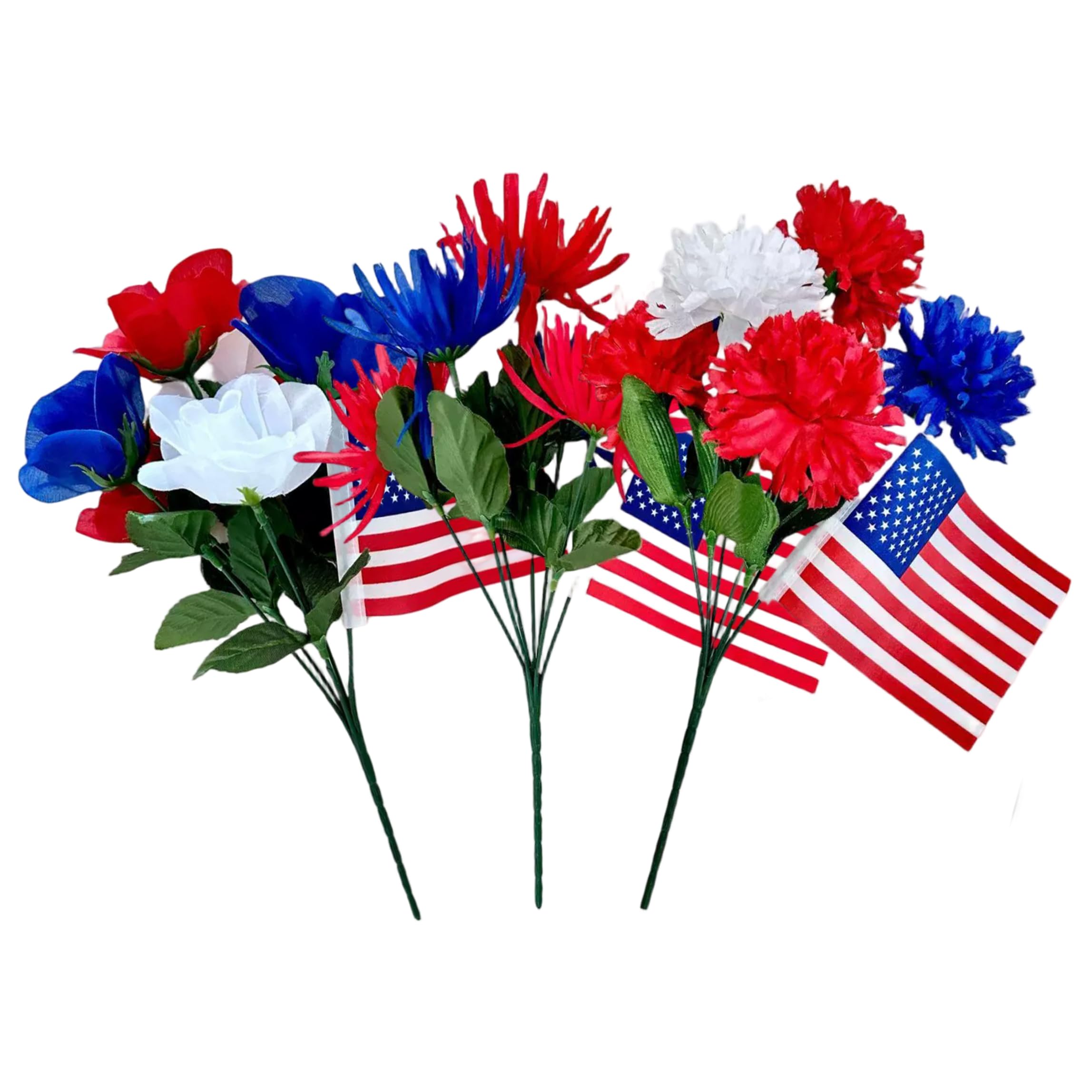 Fleurs du Memorial Day : honorez la mémoire avec notre bouquet tricolore