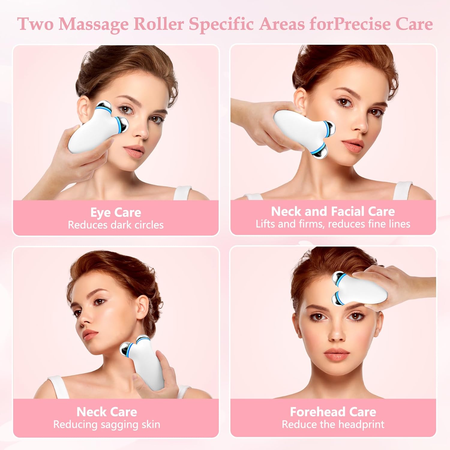 Anti Aging and Wrinkles Microcurrent Facial Device, Enhances The Ability to Lift The Face and Tighten The Skin, Facial Wrinkle Equipment, Boost Skin Care Products Absorption Micro-Current Device