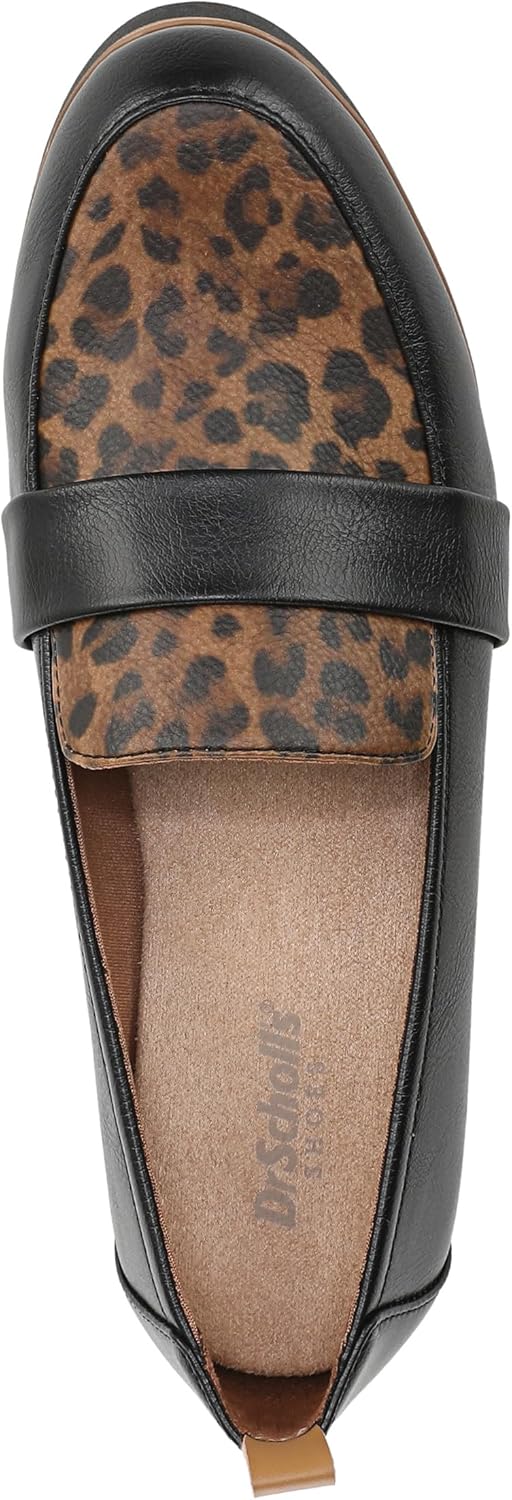 Dr. Scholl's Women's Webster Loafer Black/Black Brown 8 M - Image 6
