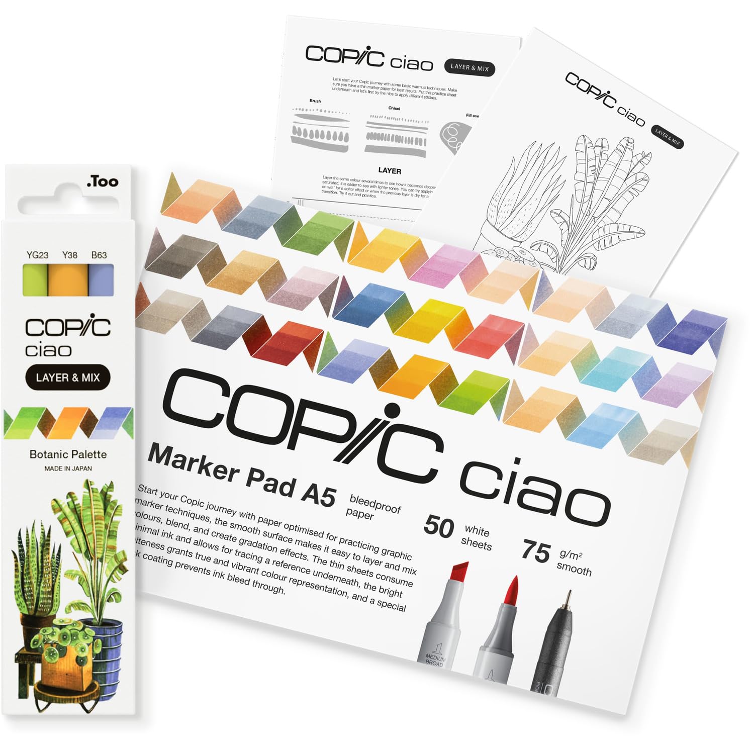 Ohuhu Alkohol Marker 320 Set