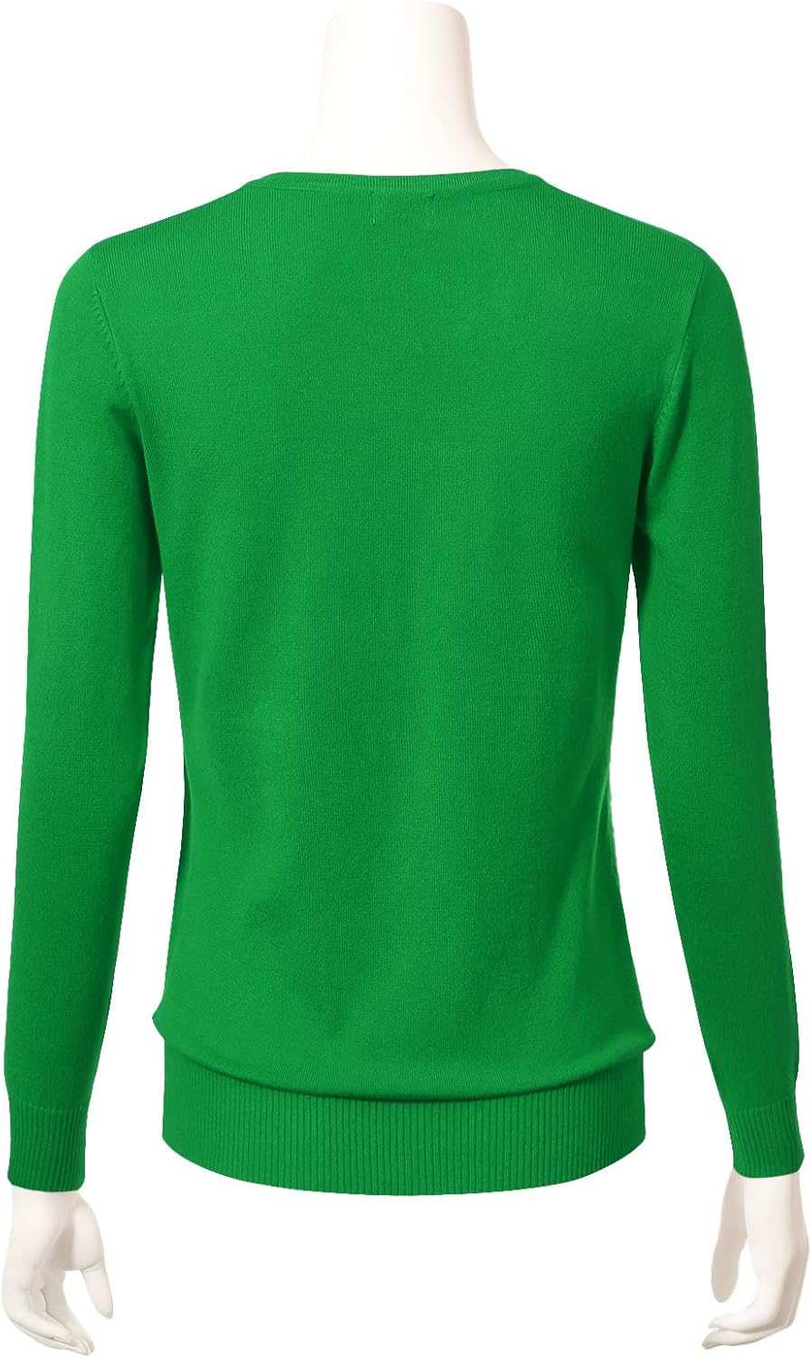 Allsense Women's Long-Sleeve Lightweight Crewneck Cardigan Sweater - Image 4